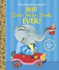Richard Scarry's Best Little Golden Books Ever!, 9 Books in 1 цена и информация | Книги для малышей | kaup24.ee