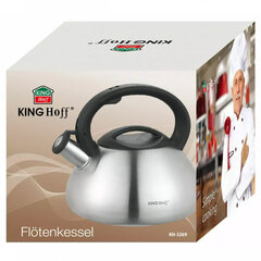 чайник kinghoff 3 л со свистком kh-3269 цена и информация | Чайники, кофейники | kaup24.ee