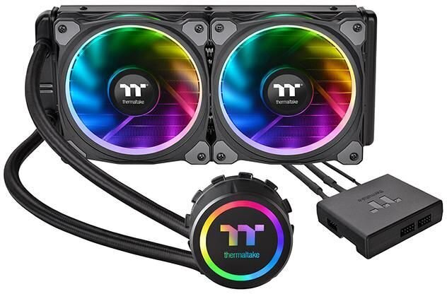 Thermaltake Floe Riing RGB 240 TT Premium Edition (CL-W157-PL12SW-A) цена и информация | Vesijahutused - komplektid | kaup24.ee