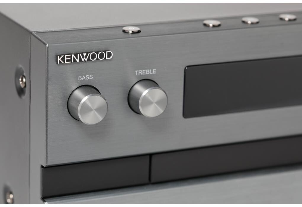 Kenwood M-918DAB-H koduhelisüsteem mikrosüsteem 10 W Alumiinium, Must hind ja info | Kõlarid | kaup24.ee