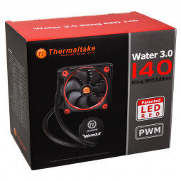 Thermaltake Water 3.0 Riing Red 140 (CL-W150-PL14RE-A) цена и информация | Vesijahutused - komplektid | kaup24.ee