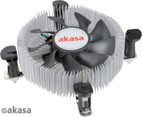 Akasa Heatsink and Fan includes Embedded 8cm PWM Fan with S-Flow Blades цена и информация | Кулеры для процессоров | kaup24.ee