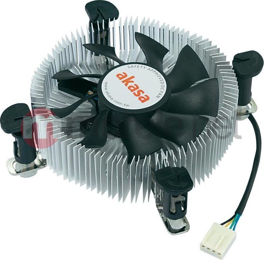 Akasa Heatsink and Fan includes Embedded 8cm PWM Fan with S-Flow Blades цена и информация | Protsessori jahutid | kaup24.ee