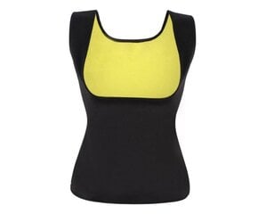 Naiste salendav neopreenist fitnessi T-särk, must hind ja info | Liigesetoed ja -kaitsmed | kaup24.ee