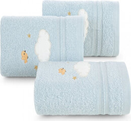 Eurofirany BABY41 CHILDREN'S TOWEL 30X50 CM BLUE hind ja info | Rätikud, saunalinad | kaup24.ee