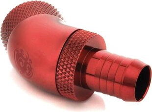 BitsPower 1/4", 10mm, Red (BP-DBR45R2II) цена и информация | Водяное охлаждение - аксессуары | kaup24.ee