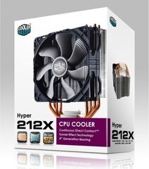 Cooler Master Hyper 212X (RR-212X-17PK-R1) hind ja info | Protsessori jahutid | kaup24.ee