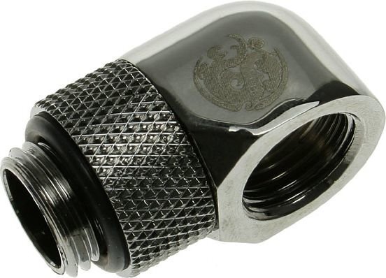 BitsPower 1/4", Black (BP-BS90R) hind ja info | Vesijahutused - lisaseadmed | kaup24.ee