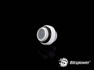 BitsPower Adapter 2x 1/4 "- White (BP-DWWP-C42) цена и информация | Водяное охлаждение - аксессуары | kaup24.ee