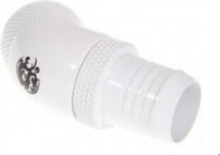 BitsPower Fastening 45 Degree 1/4" to ID 13mm - Swivel, White (BP-DW45R2I) hind ja info | Vesijahutused - lisaseadmed | kaup24.ee