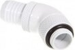 BitsPower Fastening 45 Degree 1/4" to ID 13mm - Swivel, White (BP-DW45R2I) hind ja info | Vesijahutused - lisaseadmed | kaup24.ee