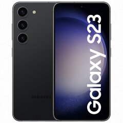 Samsung Galaxy S23 5G 8/256GB Phantom Black SM-S911BZKGEUB цена и информация | Мобильные телефоны | kaup24.ee