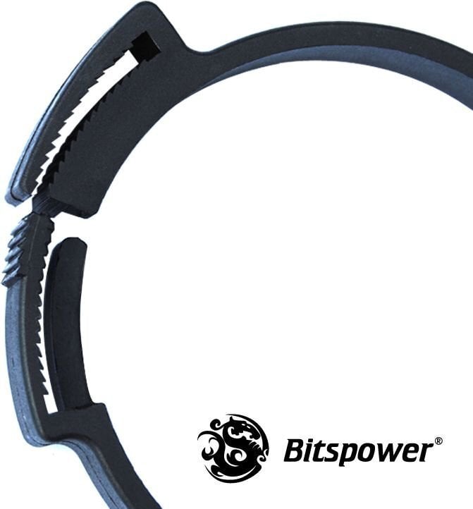 BitsPower Holder for 2-reservoir (BP-TBC4-BK) hind ja info | Vesijahutused - lisaseadmed | kaup24.ee