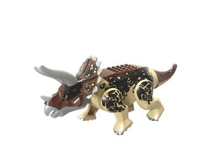 Dinosaurus Triceratops figuur Dino Park Jurrasic, 25cm hind ja info | Klotsid ja konstruktorid | kaup24.ee