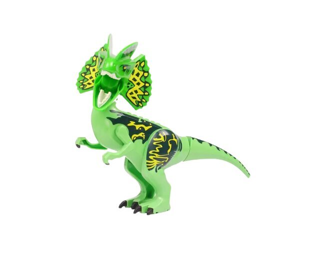 Dinosaurus Dilophosaurus Dino Park Jurrasic, 28cm hind ja info | Klotsid ja konstruktorid | kaup24.ee