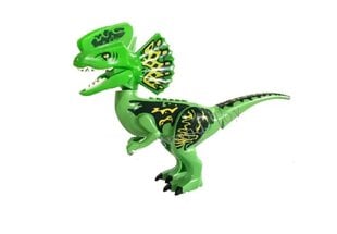 Dinosaurus Dilophosaurus Dino Park Jurrasic, 28cm цена и информация | Конструкторы и кубики | kaup24.ee