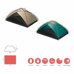 Rannatelk Grand Canyon Tonto Beach Tent 3, hall цена и информация | Палатки | kaup24.ee