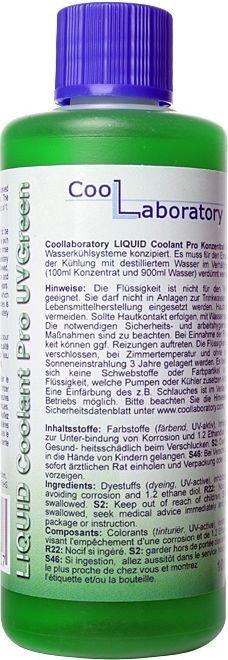 Collaboratory Coolant Pro UVGreen 100ml Green (LiquidCoolantProGreen100ml) hind ja info | Vesijahutused - lisaseadmed | kaup24.ee