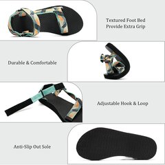 Naiste sandaalid Sumevlip, must/sinine hind ja info | Naiste sandaalid | kaup24.ee