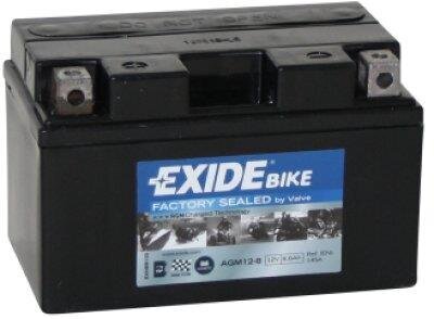 Exide motoaku 12V 8Ah AGM12-8 150x87x93+- цена и информация | Akud | kaup24.ee