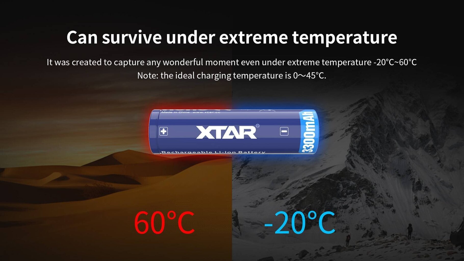 Xtar laetav aku 18650, 3300 mAh цена и информация | Patareid | kaup24.ee