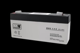 Аккумулятор MPL Power Elektro MW 3.4 - 6 цена и информация | Аккумуляторы | kaup24.ee