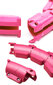 Hula rõngas, kaalutud, modulaarne, reguleeritav, roosa цена и информация | Hularõngad | kaup24.ee