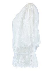 Naiste pluus Zabaione Fancy PL*01, valge 4067218218647 hind ja info | Naiste pluusid, särgid | kaup24.ee