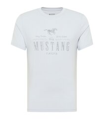 Meeste T-särk Mustang 1013536*4017, helehall 4058823318006 hind ja info | Meeste T-särgid | kaup24.ee