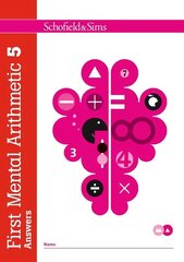 First Mental Arithmetic Answer Book 5, Bk. 5 Answers цена и информация | Книги для подростков и молодежи | kaup24.ee