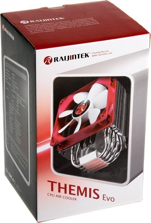 Raijintek THEMIS EVO (0P105245) hind ja info | Protsessori jahutid | kaup24.ee