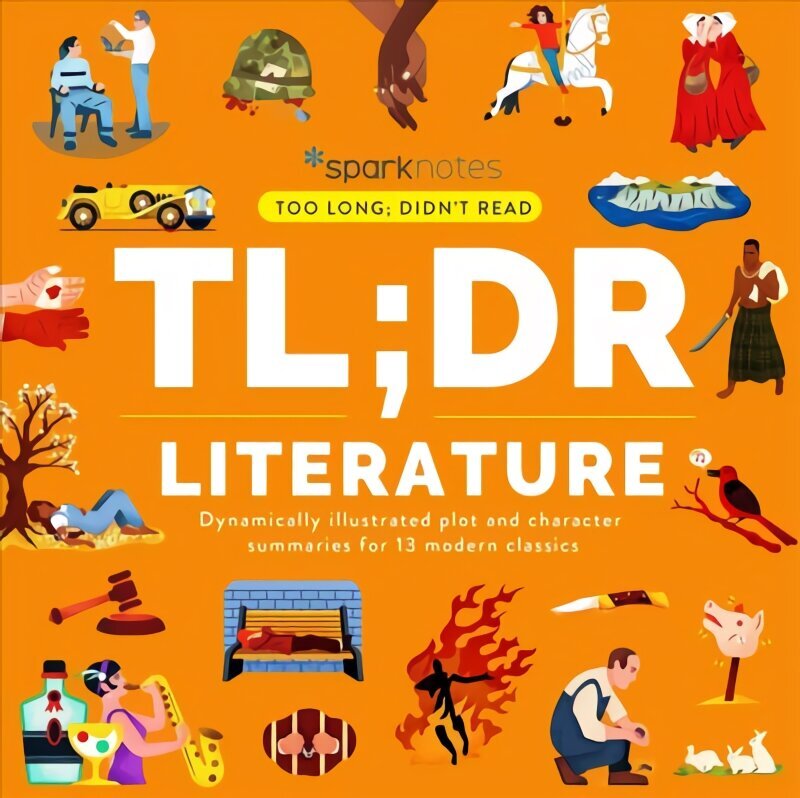 TL;DR Literature: Dynamically Illustrated Plot and Character Summaries for 13 Modern Classics hind ja info | Noortekirjandus | kaup24.ee