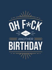 Oh F*ck - Not Another Birthday: Quips and Quotes about Getting Older цена и информация | Фантастика, фэнтези | kaup24.ee