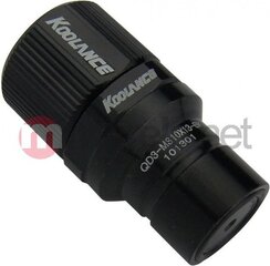 Koolance QD3 Male Quick Disconnect No-Spill Coupling, Compression for 10mm x 13mm (3/8in x 1/2in) Black (QD3-M10X13-BK) hind ja info | Vesijahutused - lisaseadmed | kaup24.ee