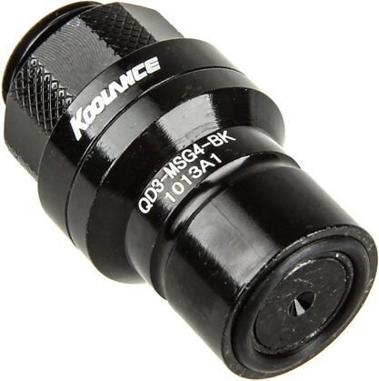 Koolance QD3 Male Quick Disconnect No-Spill Coupling, Male Threaded G 1/4 BSPP Black (QD3-MSG4-BK) цена и информация | Vesijahutused - lisaseadmed | kaup24.ee