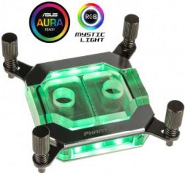 PHANTEKS Water Block RGB, Acrylic, Chrome, Intel (PH-C350I_CR01) hind ja info | Vesijahutused - lisaseadmed | kaup24.ee