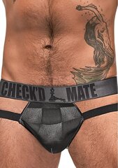 Сексуальное мужское нижнее белье Cutout Jock, L/XL, черное цена и информация | Сексуальное бельё для мужчин | kaup24.ee
