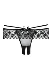 Seksikad avatud jalgevahega aluspüksid Angel, üks suurus, must hind ja info | Naiste sekspesu | kaup24.ee