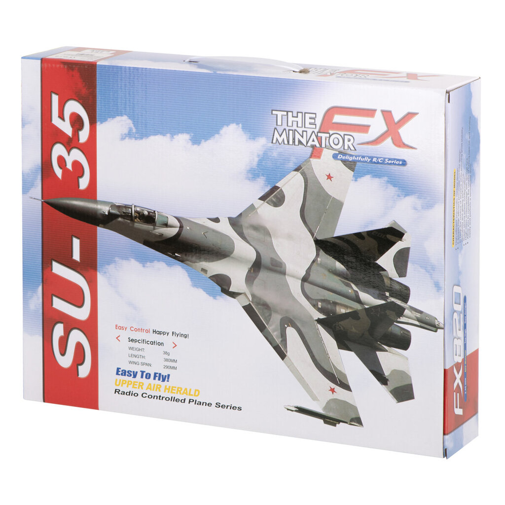 RC lennuk SU-35 reaktiivlennuk FX820 hind ja info | Poiste mänguasjad | kaup24.ee