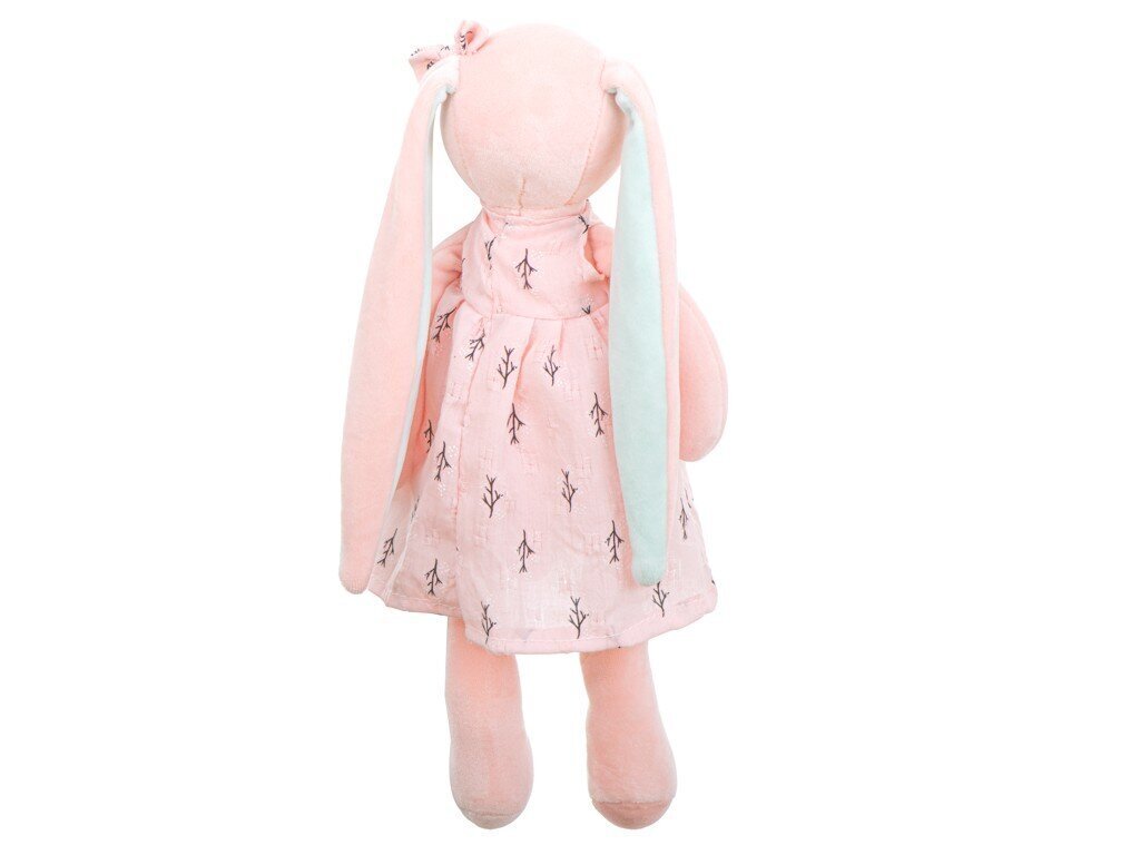 Pehme jänes - unine, roosa, 35 cm hind ja info | Imikute mänguasjad | kaup24.ee