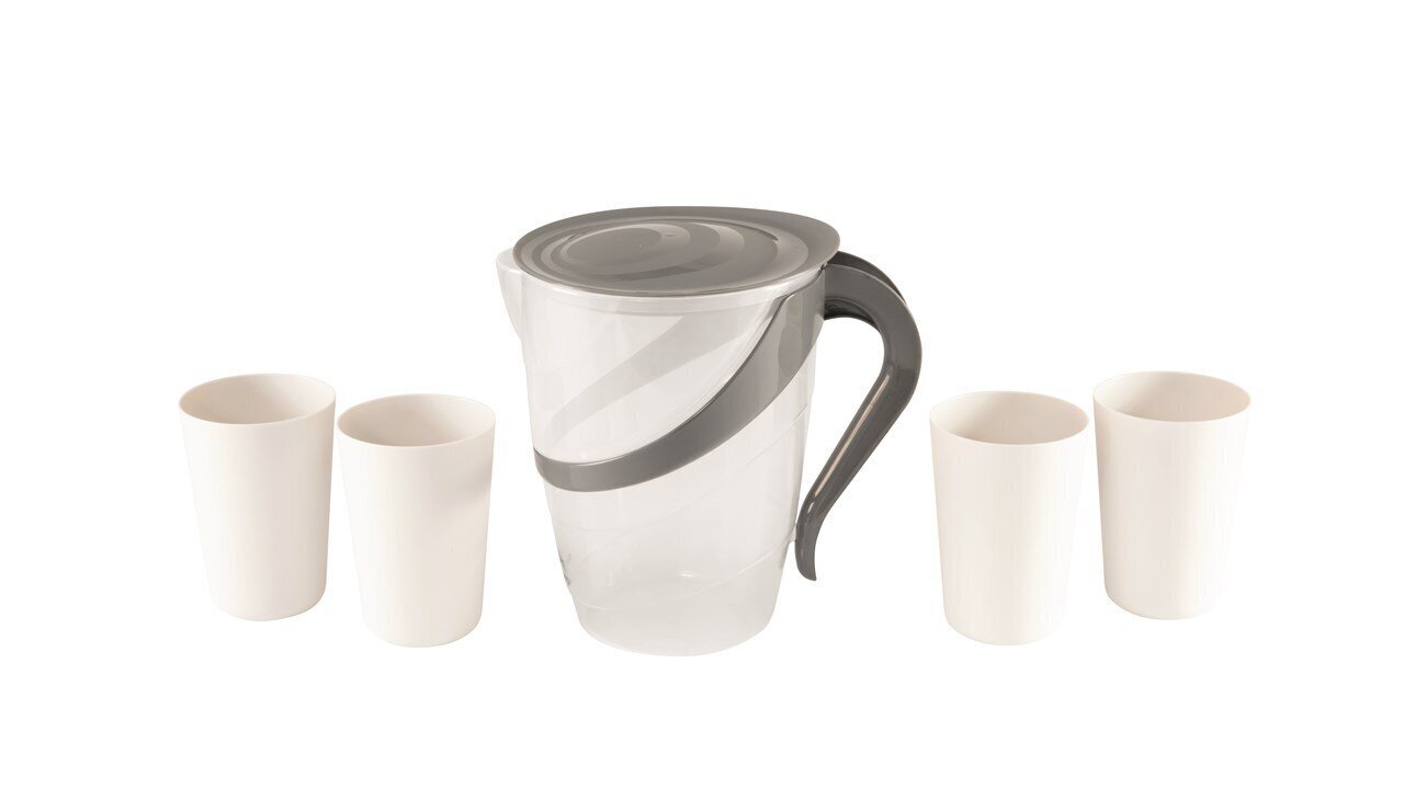 Matkakannu ja -tasside komplekt Easy Camp Cerf Pitcher Set цена и информация | Matkapotid, matkanõud | kaup24.ee