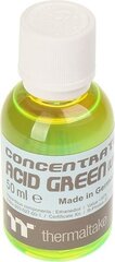 Thermaltake Premium concentrate, 50ml, Green UV (CL-W163-OS00AG-A) hind ja info | Vesijahutused - lisaseadmed | kaup24.ee