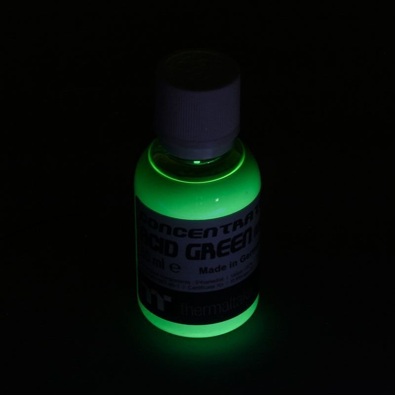 Thermaltake Premium concentrate, 50ml, Green UV (CL-W163-OS00AG-A) hind ja info | Vesijahutused - lisaseadmed | kaup24.ee