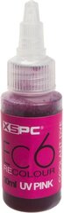 XSPC dye EC6 ReColour Dye, 30ml, Pink UV (5060175589460) цена и информация | Водяное охлаждение - аксессуары | kaup24.ee