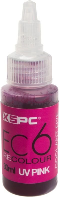 XSPC dye EC6 ReColour Dye, 30ml, Pink UV (5060175589460) цена и информация | Vesijahutused - lisaseadmed | kaup24.ee