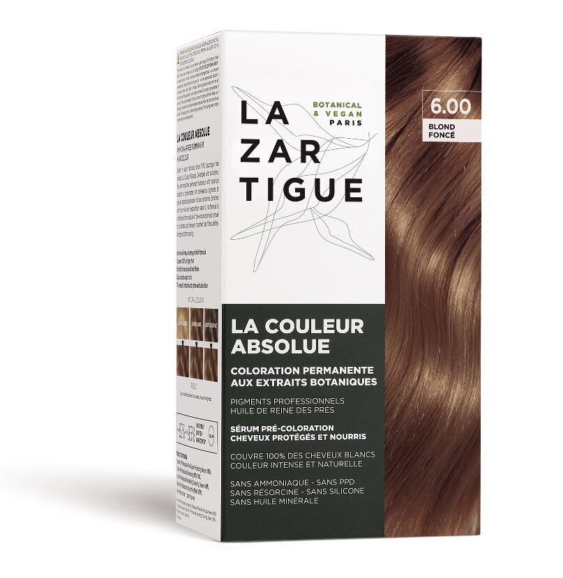 Juuksevärv Lazartigue The Absolute Color, 6.00 Dark Blond hind ja info | Juuksevärvid | kaup24.ee