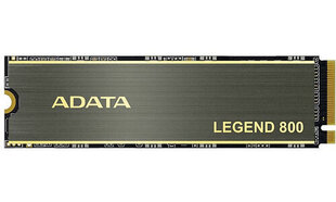 Adata Legend 800 (ALEG-800-500GCS) цена и информация | Внутренние жёсткие диски (HDD, SSD, Hybrid) | kaup24.ee