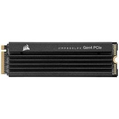 Corsair MP600 Pro LPX, 1TB (CSSD-F1000GBMP600PLP) цена и информация | Внутренние жёсткие диски (HDD, SSD, Hybrid) | kaup24.ee