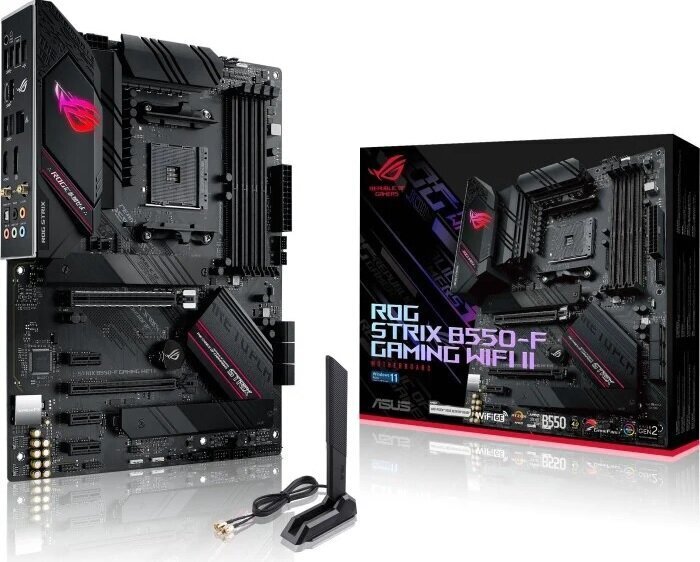 Asus ROG STRIX B550-F GAMING WiFi II, ATX, AM4, DDR4 цена и информация | Emaplaadid | kaup24.ee