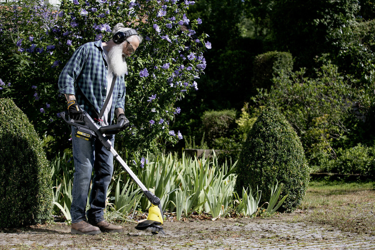 Akuga umbrohueemaldaja Karcher WRE 18-55 hind ja info | Oksapurustajad ja lehepuhurid | kaup24.ee